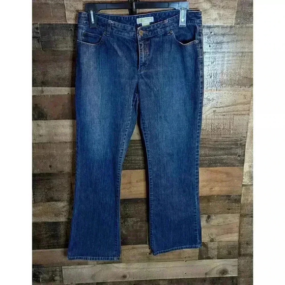 Michael Kors Women's Boot Cut Jeans Size 12 - Picture 1 of 7
